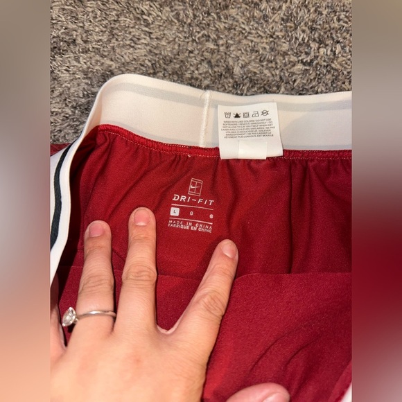 Women’s NIKE Maria Court Flex Athletic Active Skort 2 In 1 Size Large - Picture 10 of 12